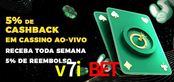 Promoções do cassino ao Vivo v7i bet